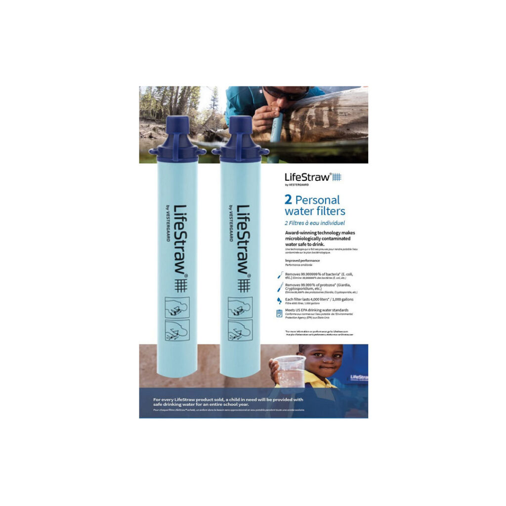 20. LifeStraw Personal Water Filter