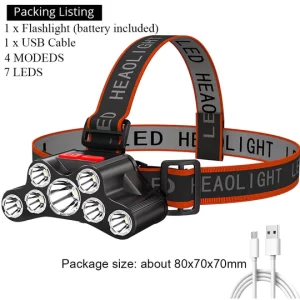 headlamp for camping or night hiking