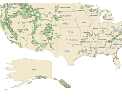 Wilderness areas in the United States