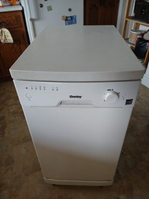 Danby 18 inch Portable Dishwasher Front