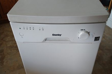 Danby 18 inch Portable Dishwasher Front